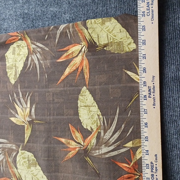Tommy Bahama Men's Short Sleeve Silk Shirt Hawaiian Print Button Front Size L - Picture 15 of 15